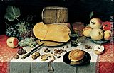 Breakfast Stil Life Floris van Dyke by Unknown Artist